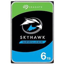 Resim SEAGATE SKYHAWK 6 TB 256MB SATA3 180TB/Y RV 7/24 (ST6000VX001) 