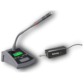Resim König K-509 Telsiz Kürsü Mikrofonu 
