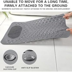 Resim Sea Home Duş ve Banyo Kaydırmaz Paspası, Vantuzlu, Dikdörtgen, 36 x 69,5 cm 