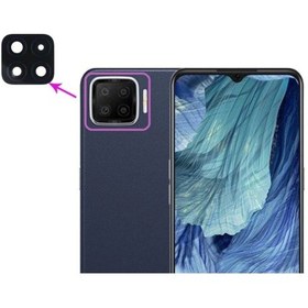Resim Oppo Uyumlu F17 Arka Kamera Camı Lensi (Çıtasız Sadece Cam) 