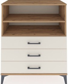 Resim Hyperion Şifonyer 2 Raflı 3 Çekmeceli 88x44x106 Çam-aytaşı Çam 