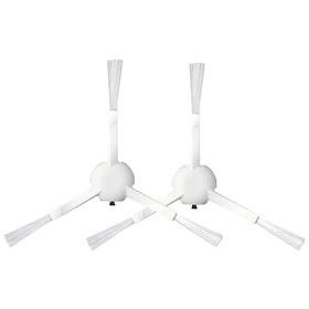 Resim Xiaomi Vacuum Mop 2C (XMSTJQR2C) Robot Süpürge Uyumlu 2'li Yan Fırça- Yedek Parça Seti 