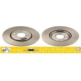 Resim VALEO 186590 FREN DİSKİ ÖN 500 07- LINEA 07- DOBLO 01- FIORINO 08 