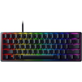 Resim Razer RZ03-03390400-R3M1 Huntsman Q Beyaz Kablolu Mini Oyuncu Klavyesi Razer