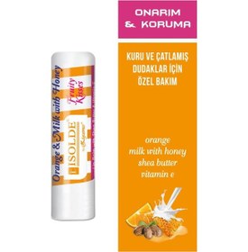 Resim Isolde Dudak Koruyucu Kremi - Lipstick- Shea Butter, Ballı Süt ve 