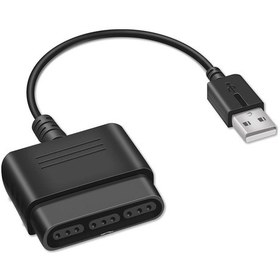 Resim Elmpaly Xahpower Ps2 Ps1 Ps3 Pc Usb Adaptör Kablo - Ps2 Kumanda Dönüştürücü, Titreşimli 