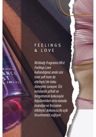 Resim Nishlady Feelings & Love Kadın Vücut Spreyi 260 ML 