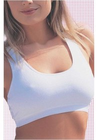 Resim İmer Çamaşır Kadın Beyaz Sporcu Büstiyer Q3456 