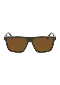 Resim Lacoste L6027s 275 57 Erkek Kare Yeşil Kemik Güneş Gözlüğü 