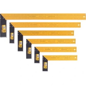 Resim Meşem Gönye Sarı 500 mm 
