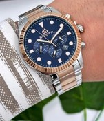 Resim Bigotti Milano Luxury Erkek Kol Saati Rose-Gümüş Çelik Kordon Çelik Kasa Fonksiyonlar Aktif zmb007 