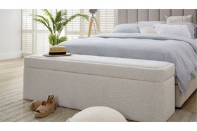 Resim LOTUS SANDIKLI BENCH, BEYAZ 