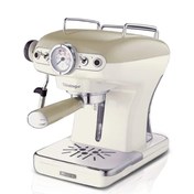 Resim ARİETE Vintage Espresso Kahve Makinesi- Bej 