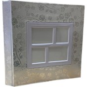 Resim BF ALBÜM Fotoğraf Albümü 500'lük 10x15cm Kabartmalı Gül Desenli 