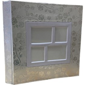 Resim BF ALBÜM Fotoğraf Albümü 500'lük 10x15cm Kabartmalı Gül Desenli 