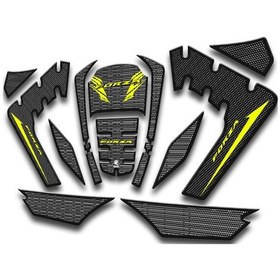 Resim Forza Tank Pad Seti Karbon Nightflou 