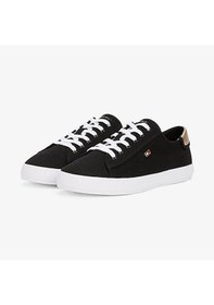 Resim Tommy Hilfiger Vulc Lace Up Kadın Siyah Sneaker Fw0fw08647 Siyah 