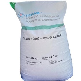 Resim Şişecam Saf Karbonat İçilebilir Sodyum Bikarbonat 25 Kg Ş 