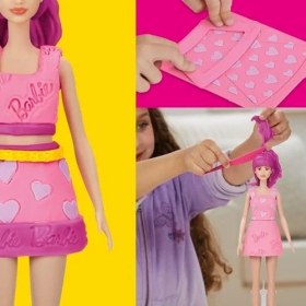 Resim Hype Store Play-Doh Kalpler ve Saçlar Oyuncak Bebek Seti 