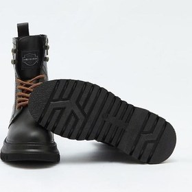 Resim Harley Davidson Dearie Black Deri Kadın Bot 001 