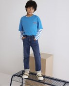 Resim Mavi Tom Sporty Çocuk Jean Pantolon 6010628714 