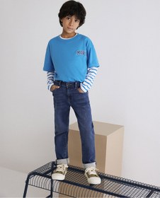 Resim Mavi Tom Sporty Çocuk Jean Pantolon 6010628714 
