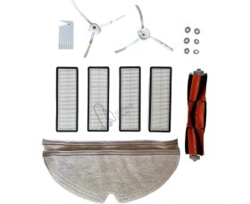 Resim Süpürge Diyarı Xiaomi Mi Mijia Uyumlu Mi Robot Roborock Vacuum S5 S50 S51 S55 E20 E25 E35 16 Lı Set Fullset 