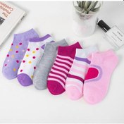 Resim Kadın Bilek Çorap Seti 6 Çift Asorti 