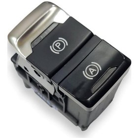 Resim Audi A4 B8 09-12 Elektrikli Park El Freni Düğmesi Tuşu 8K1927225C 