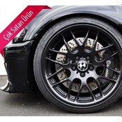 Resim Volkswagen Arteon Uyumlu Brembo Siyah Kaliper Kapağı 4 Parça Ön Arka Set 