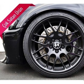 Resim Volkswagen Arteon Uyumlu Brembo Siyah Kaliper Kapağı 4 Parça Ön Arka Set 
