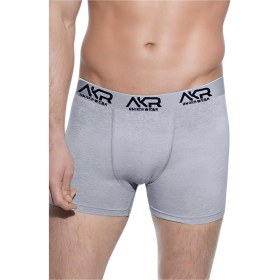 Resim Tezzgelsin Erkek Likralı 10'lu Boxer Gri 