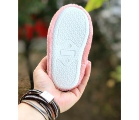 Resim MyChild Pandalina Kız Çocuk Pembe Barby Panduf ,ev Ayakkabısı ,kreş Anaokulu Ayakkabısı 