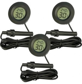 Resim 3 Adet Oem FY22 Problu Sıcaklık ve Nem Ölçer 