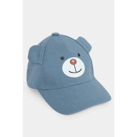Resim DeFacto Nakışlı Jean Görünümlü Cap Şapka Erkek Bebek D8381A526SM 