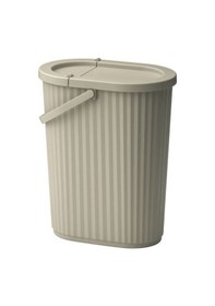 Resim Dammâng Çöp Kutusu Gri-bej, 26 Cm Bej 