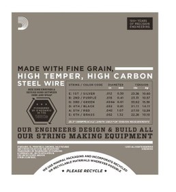 Resim D'Addario EHR350 XL Half Rounds Elektro Gitar Teli - Jazz Light (12-52) 