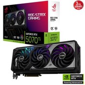 Resim ASUS ROG-STRIX-RTX5070TI-O16G-GAMING, 16Gb, 256Bit, GDDR7, 2xHDMI, 3xDP GAMING Ekran Kartı 