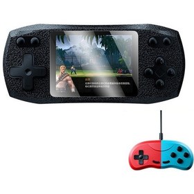 Resim F1 3 Inch Horizontal Screen 620 In 1 Large Screen Pocket Console, Style: Double Player Black 