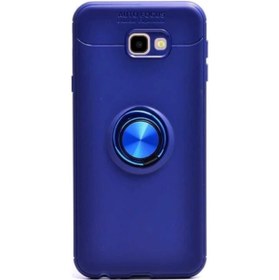 Resim Fibaks Samsung Galaxy J7 Prime Uyumlu Kılıf Autofocus Shockproof Yüzüklü Standlı Silikon 