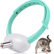 Resim Paw Portal LED Işıklı Otomatik Kedi Oyuncağı, Lazer Işık Başlığı 