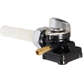 Resim Teltree Alüminyum 22mm Dış Vida Yakıt Valfi Anahtarı - Harley Flst Fxst Flt Fxd 1995-2001 Uyumlu Siyah 