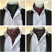 Resim 1 adet Erkek Paisley Desenli Eşarp, İş, Günlük ve Parti Kullanımı İçin Uygun 