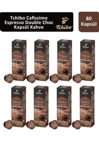 Resim Tchibo Cafissimo Espresso Double Choc Kapsül Kahve 8 x 10 Kapsül 