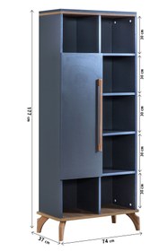 Resim Genel Markalar Loft Genç Odası Takımı Kitaplık 