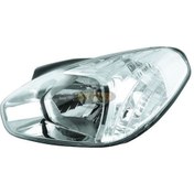 Resim Ayfar F 404497 Far Sag Hyundaı Accent Era Beyaz Sınyallı Motorlu Tıp 2008-2011 
