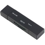 Resim Dizüstü Bilgisayar İçin Süper Yüksek Hızlı Otg Cep Telefonu Adaptörü Tip-c Kart Okuyucu 