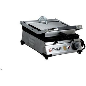 Resim Atababa 8 Dilim Ev Ve Sanayi Tipi Döküm Tost Makinası Çelik İ Nox -72359 