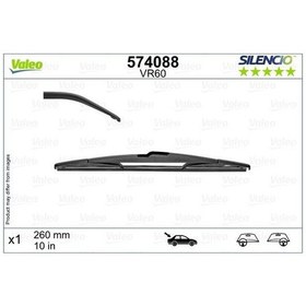 Resim Valeo 574088 - Sılecek Supurgesı Arka 260mm Mercedes B-class W24 