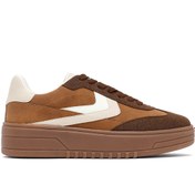 Resim Derimod Kadın Camel Bağcıklı Kalın Tabanlı Sneaker 25AFD431018 